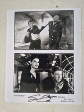 James Bond Goldeneye 1995 Autographed Sean Bean Trevelyan Signed Lobby Card
