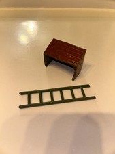 Vintage Farmyard Metal Outbuilding And Ladder 1950’s