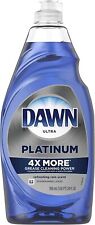 Dawn Platinum Dishwashing Liquid Dish Soap, Refreshing Rain, 24 fl oz