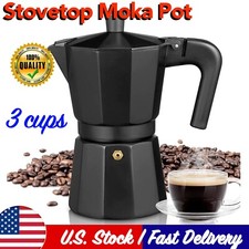 3 Cups Stovetop Espresso Maker