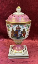 A Beautiful Spode Limited Edition Pot Pourri. Queen Mother 90th Birthday. Boxed.