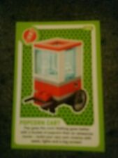 2020 Sainsbury's Lego Create The World Trade Card #123 - Popcorn Cart. VGC.