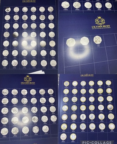 Coin hunt 50p - 50p, £2