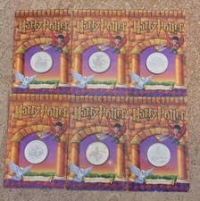 Harry Potter ISLE OF MAN Pobjoy Mint 1 CROWN COINS Set of 6 NEW & UNCIRCULATED