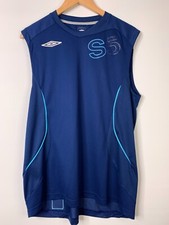 Umbro S5 Men's Blue Sleeveless