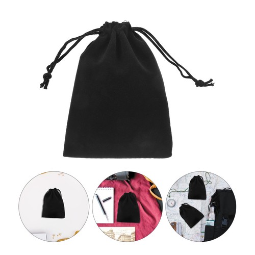 Pcs drawstring velvet bags - 20,