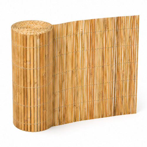 Bamboo slat fence screening - slat,