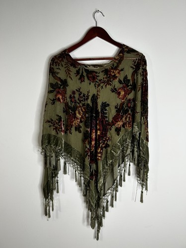 Vintage shawl women burn - vintage,