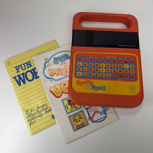Speak spell electronic 1978 - speak,