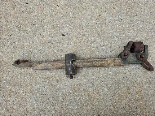 Antique gaston weight platform - antique,