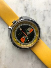 Rare Vintage 70s SORNA bullhead manual chronograph watch Swiss made model 2692