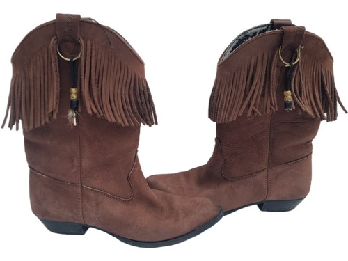 Vintage leather cowboy - vintage,