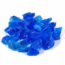 Aqua Blue Crushed Glass