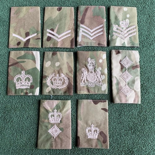 Mtp camouflage rank slide - rank,