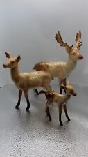 Vintage Beswick Figures : Stag, Doe and Fawn : Wild Animals : Nature : Wildlife