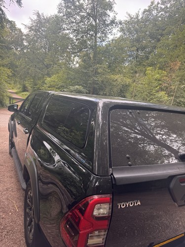 Rear canopy for - for, hilux