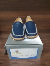 Brevitt Ladies Shoes - Navy. Size 4