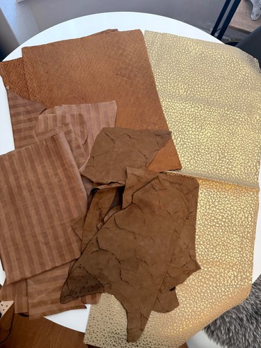 Mixed genuine leather - mixed,