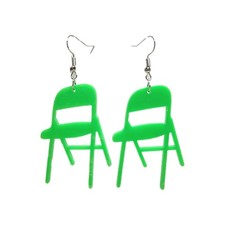 Large Green Acrylic Folding