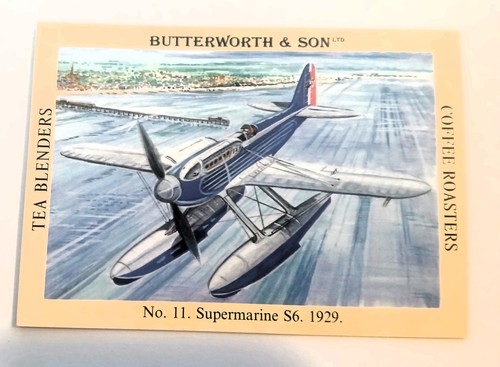 Butterworth tea card airborne - tea,