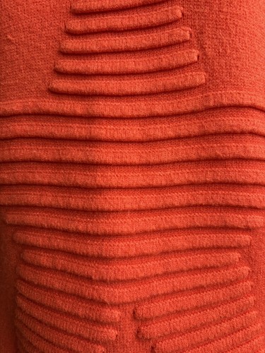 Bright orange long fine jumper - bright,
