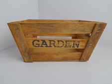 Rustic Wooden Garden Crate