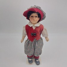 Vintage Porcelain Doll Boy on