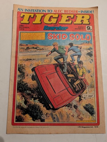 Tiger and scorcher - tiger, comic