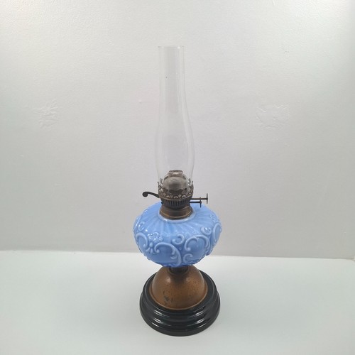Veritas brass oil lamp with - lamp,
