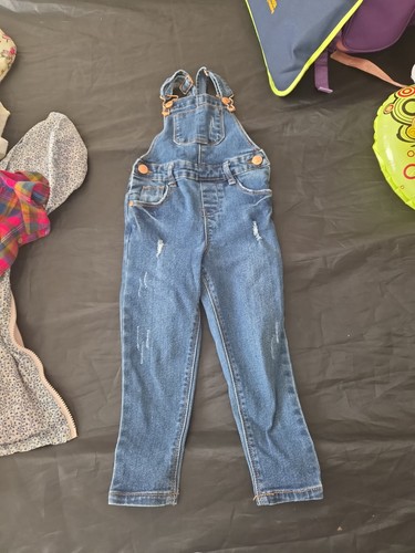 Kids denim dungerees size - kids, uk