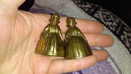Small vintage brass tudor - small,