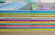 2025 Wimbledon Tennis Official Programme Bundle, Will sell individually