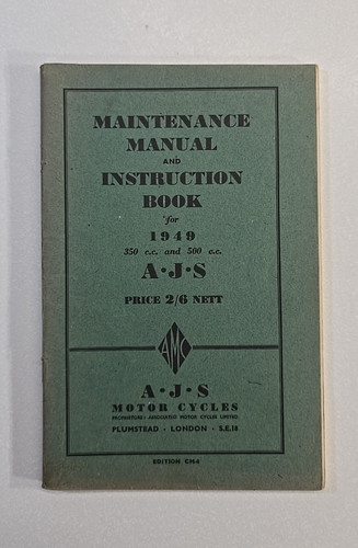 1949 maintenance manual - aj's,