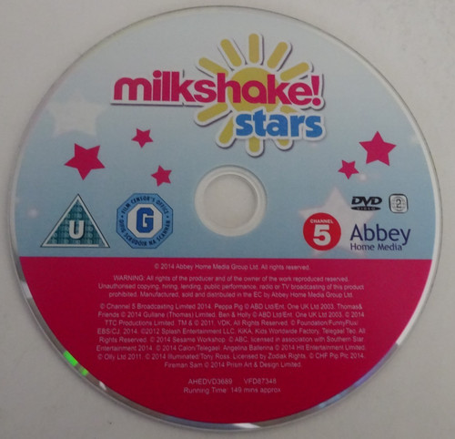 Milkshake stars dvd - milkshake!:, stars!