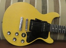 Gibson Les Paul Special Faded DC Worn Yellow Used Electric Guitar  2005