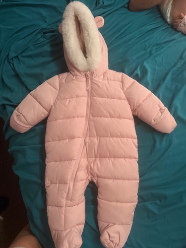 Girls baby snowsuit - girls,