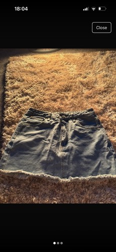 Denim skirt - denim,