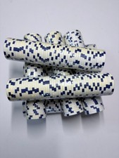 1000 x White Dice Design Poker