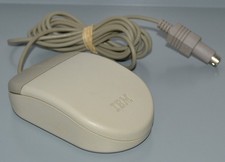 Original IBM Tank Mouse Model 96F9275 Vintage Retro PC Computer Prop etc