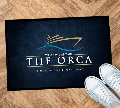 Personalised boat mat - personalised,