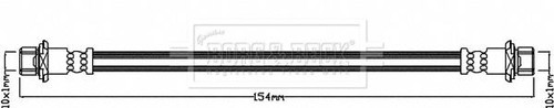 Borg beck bbh7938 brake - borg, &