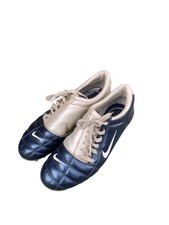 Nike Total 90 III Air Zoom Football Boots Mens UK8.5 Blue Multi ground 2005 Rare