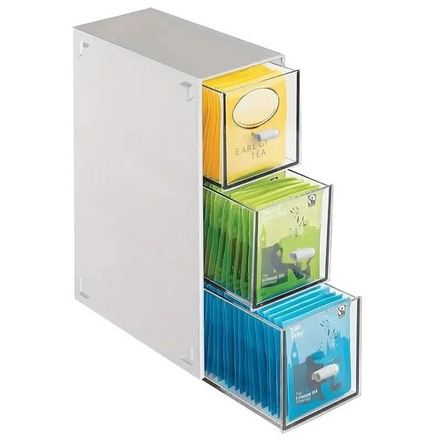 Tea bag storage drawer box - drawer,