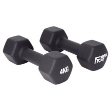 Mirafit 4kg Hex Dumbbells