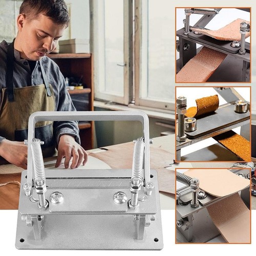 Manual leather skiver - leather,