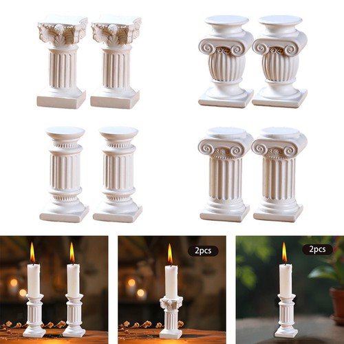 Roman pillar greek columns - 2x,