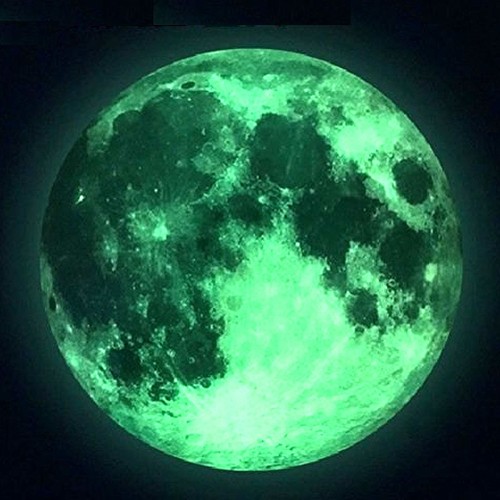 Wall decal full moon - decal,