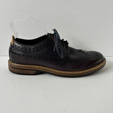 Clarks Men's Navy Blue Leather