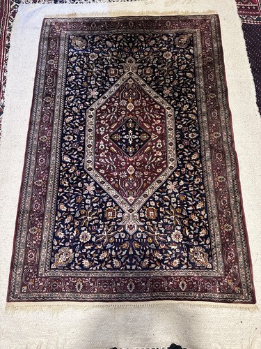 Handmade persian silk rug - persian,