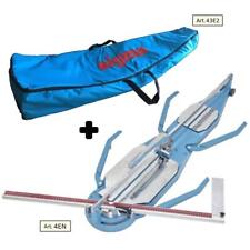 Tile cutter SIGMA 4en cm 125  push engraving + canvas suitcase with wheels 43e2